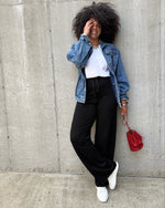 MODACCIO 40" WIDE LEG PANT - Front