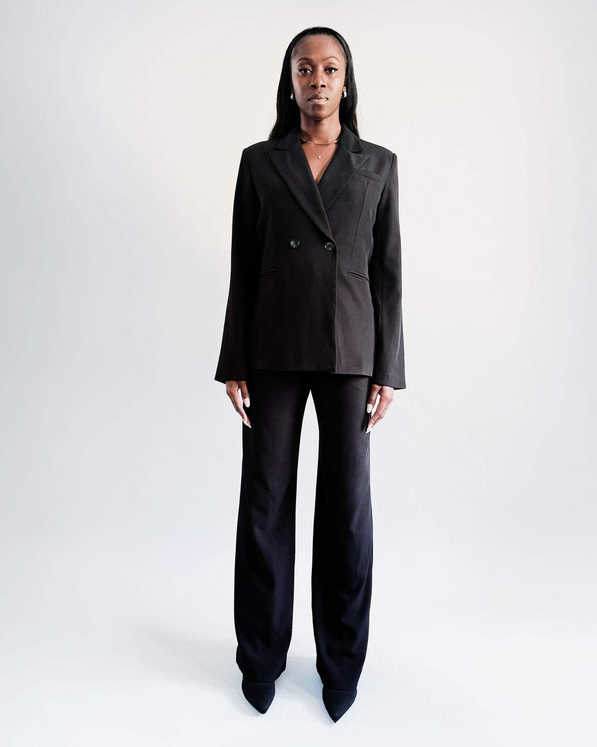 MODACCIO FRAME BLAZER - Front - Frame Pant - 2 Piece Set