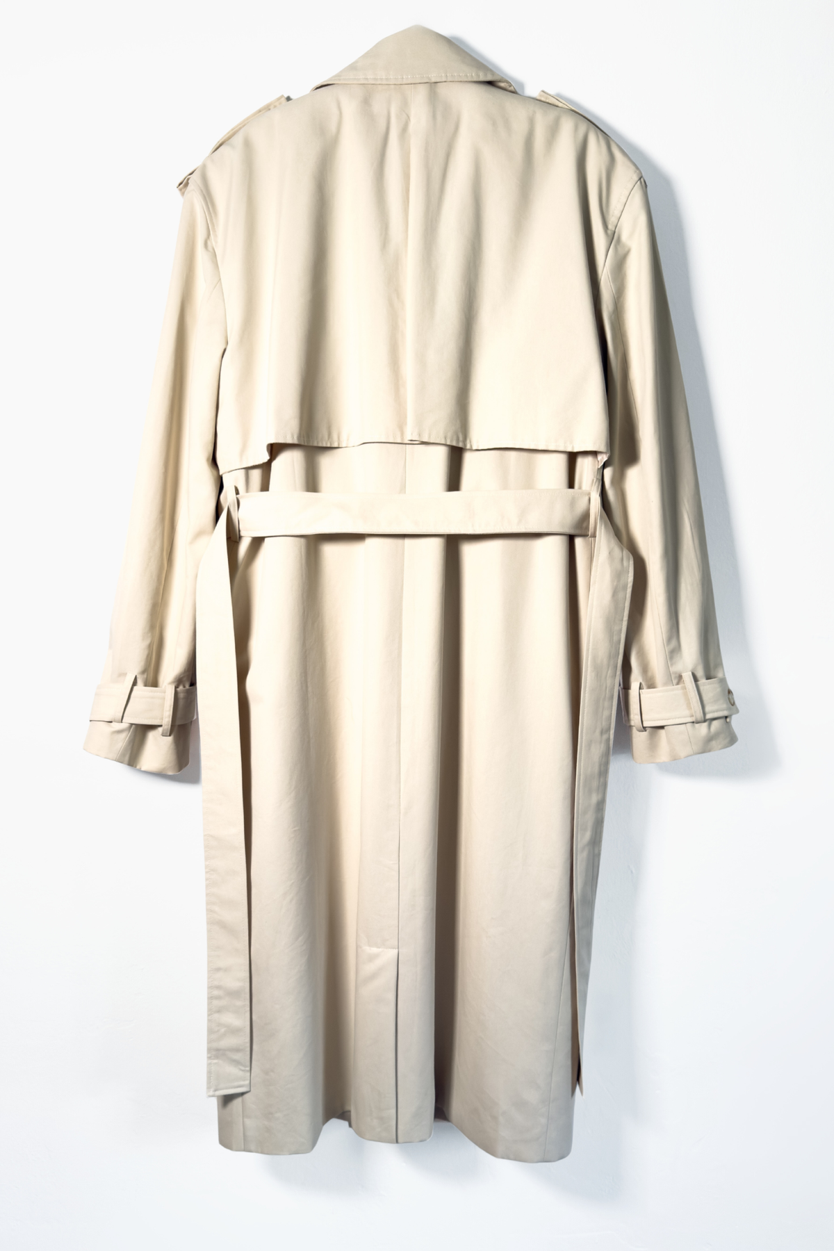 MODACCIO OVERSIZED TRENCH - Back - Flat
