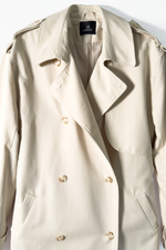 MODACCIO OVERSIZED TRENCH -Front - Flat - Detail