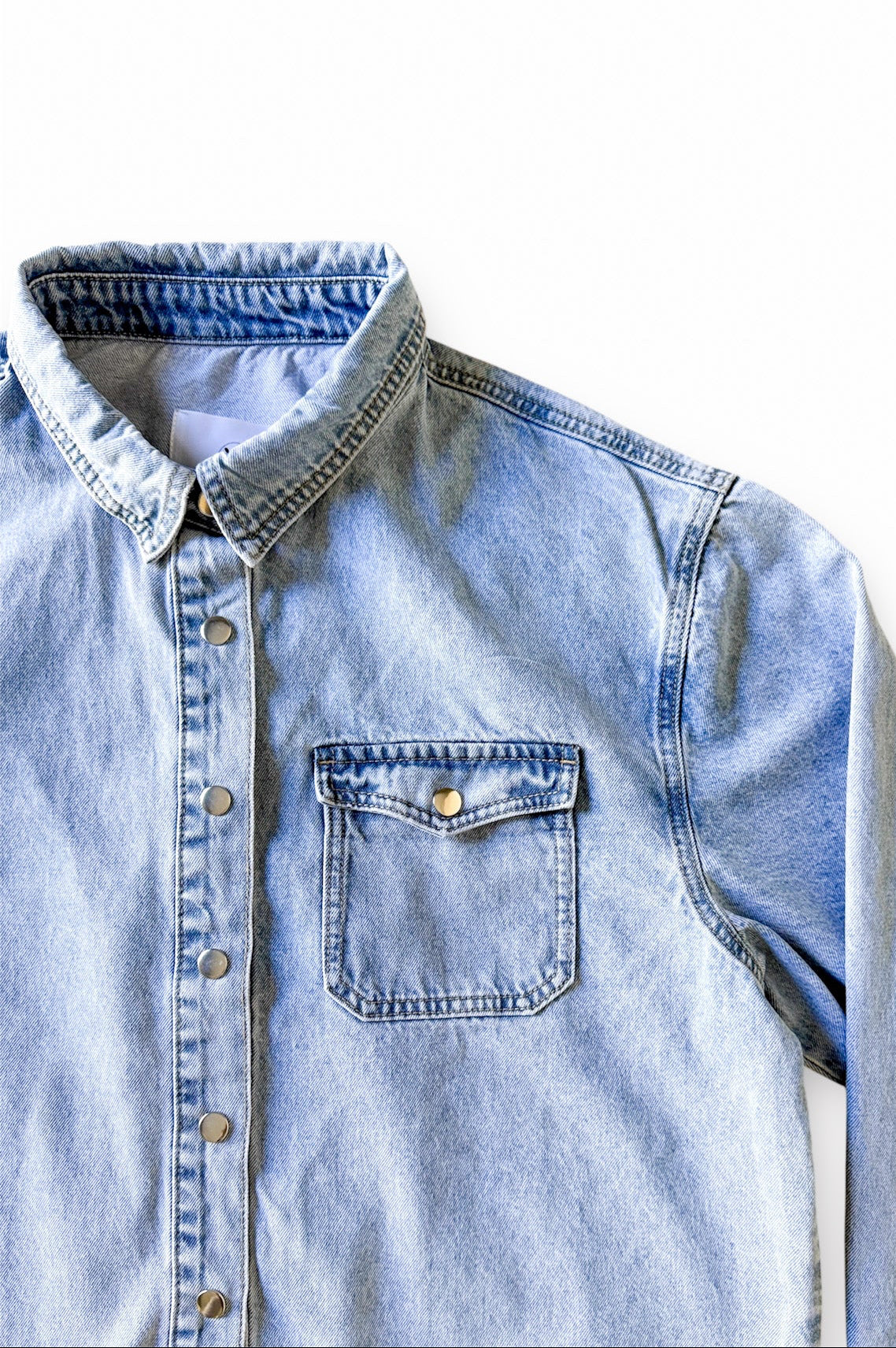 MODACCIO STUDIO DENIM SHIRT Front Flat