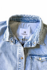 MODACCIO STUDIO DENIM SHIRT Front Flat Detail