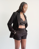 MODACCIO TAILORED SHORT - Black - With Frame Blazer - 2 Piece Set