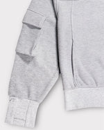 MODACCIO WAFFLE CARGO HOODIE - Detail - Cargo Sleeve