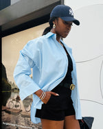 MODACCIO COTTON BUTTON-DOWN - Front