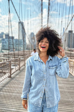 MODACCIO STUDIO DENIM SHIRT Front 2